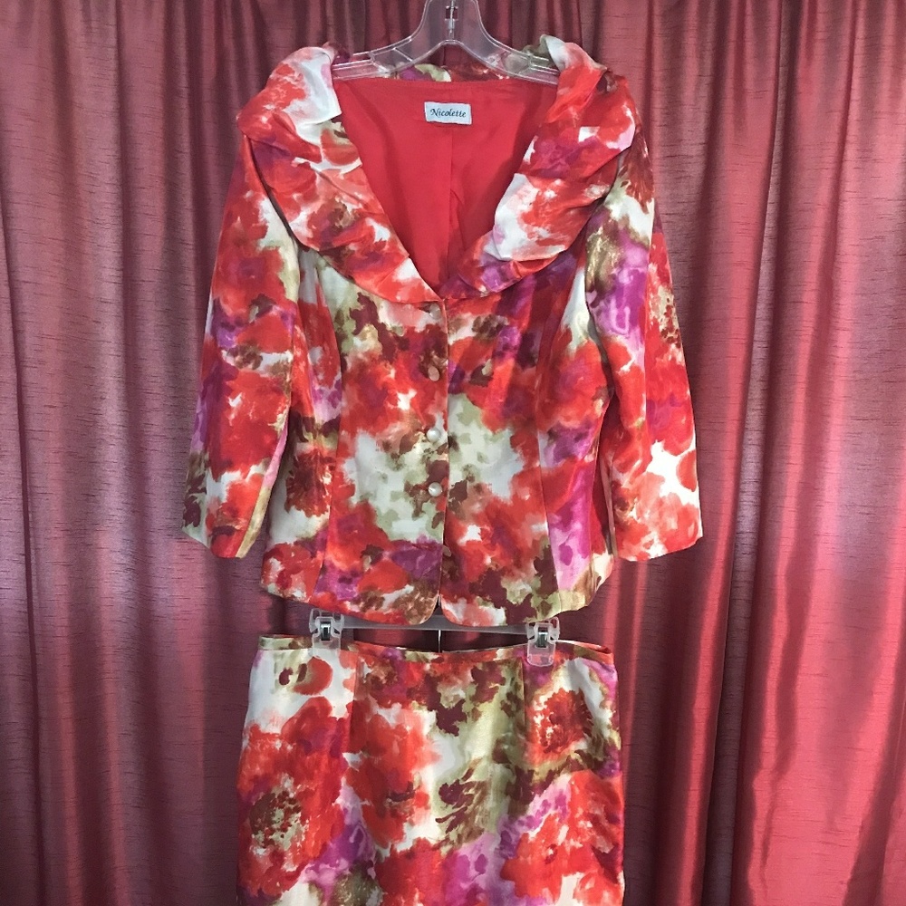 NWOT Nicolette Skirt Suit